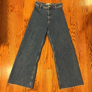 Zara “The Marine” wide leg jeans